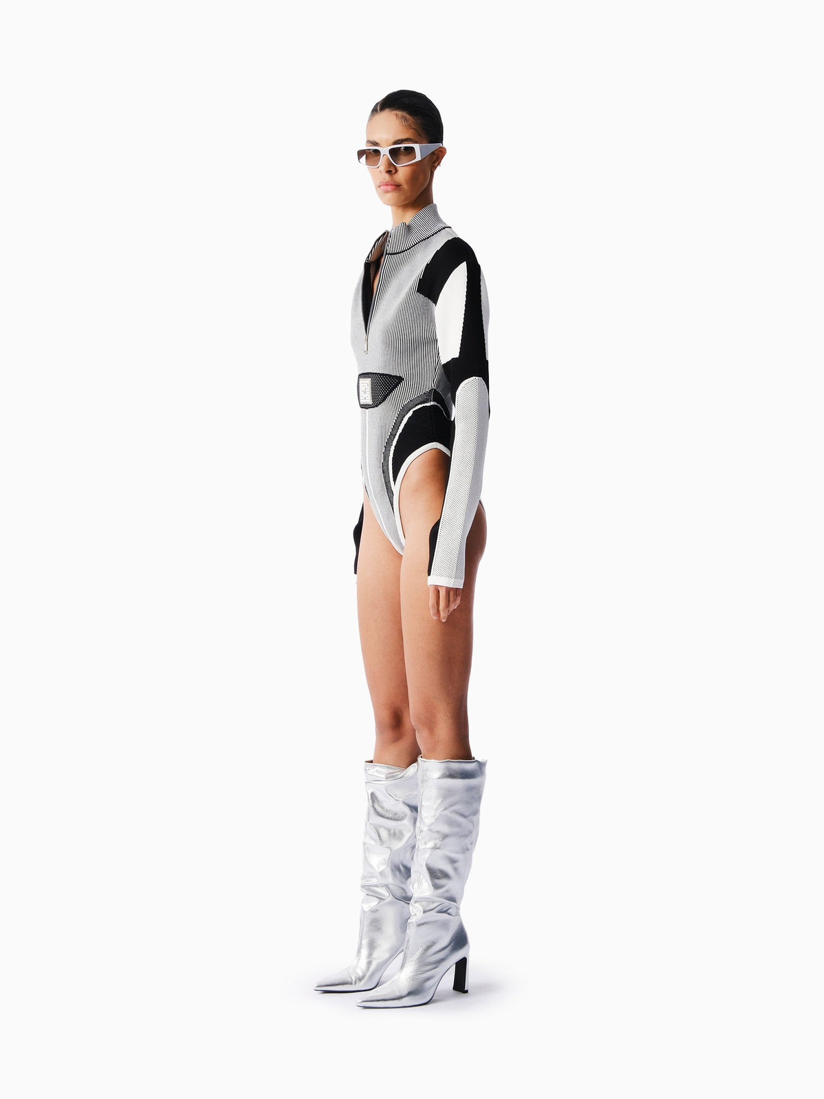 Kntlgy-Matrix Bodysuit-Bodysuit-3-fleurdirect.live