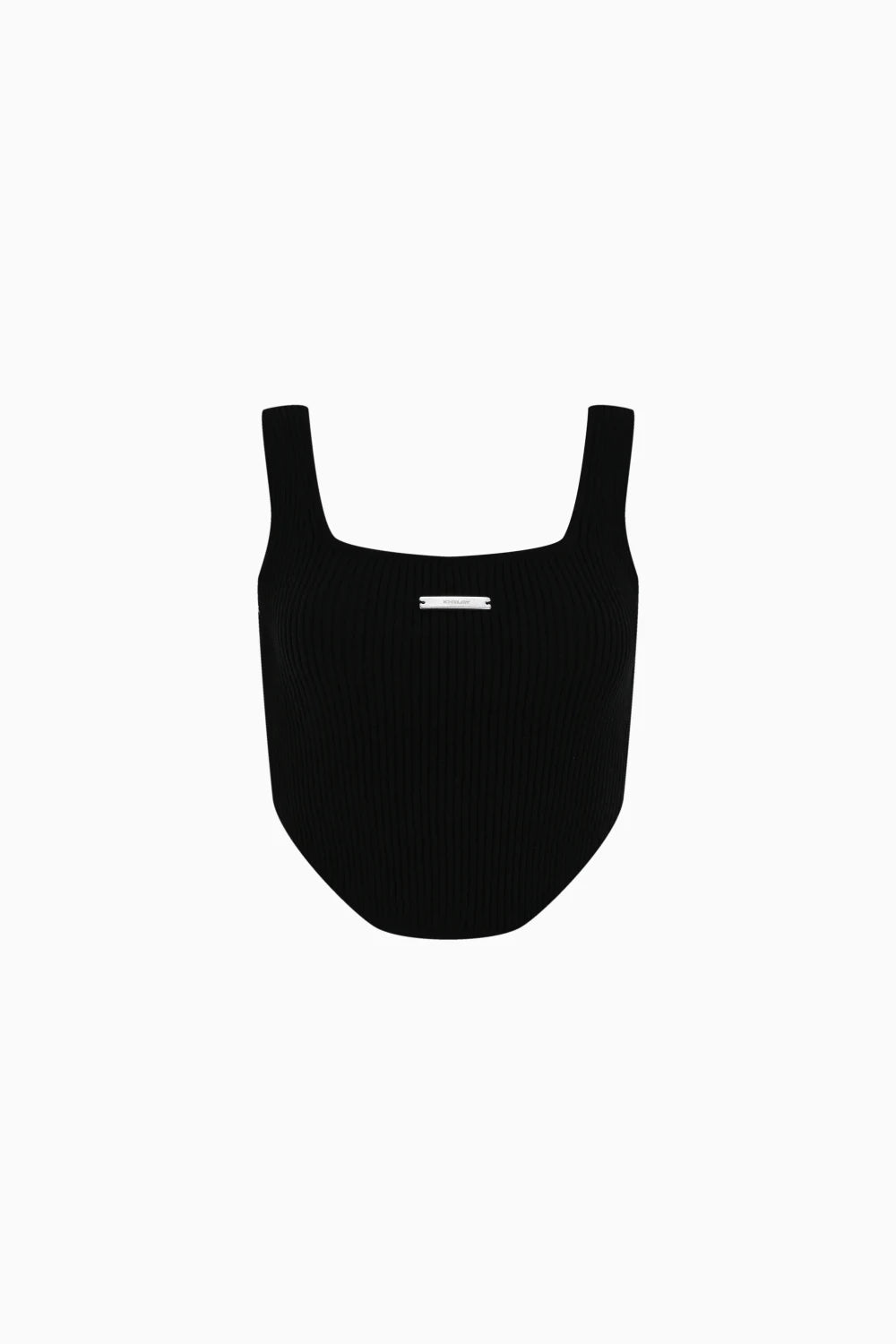Kntlgy-SORUNLU - Crooked Triko Crop Top-Top-1-fleurdirect.live