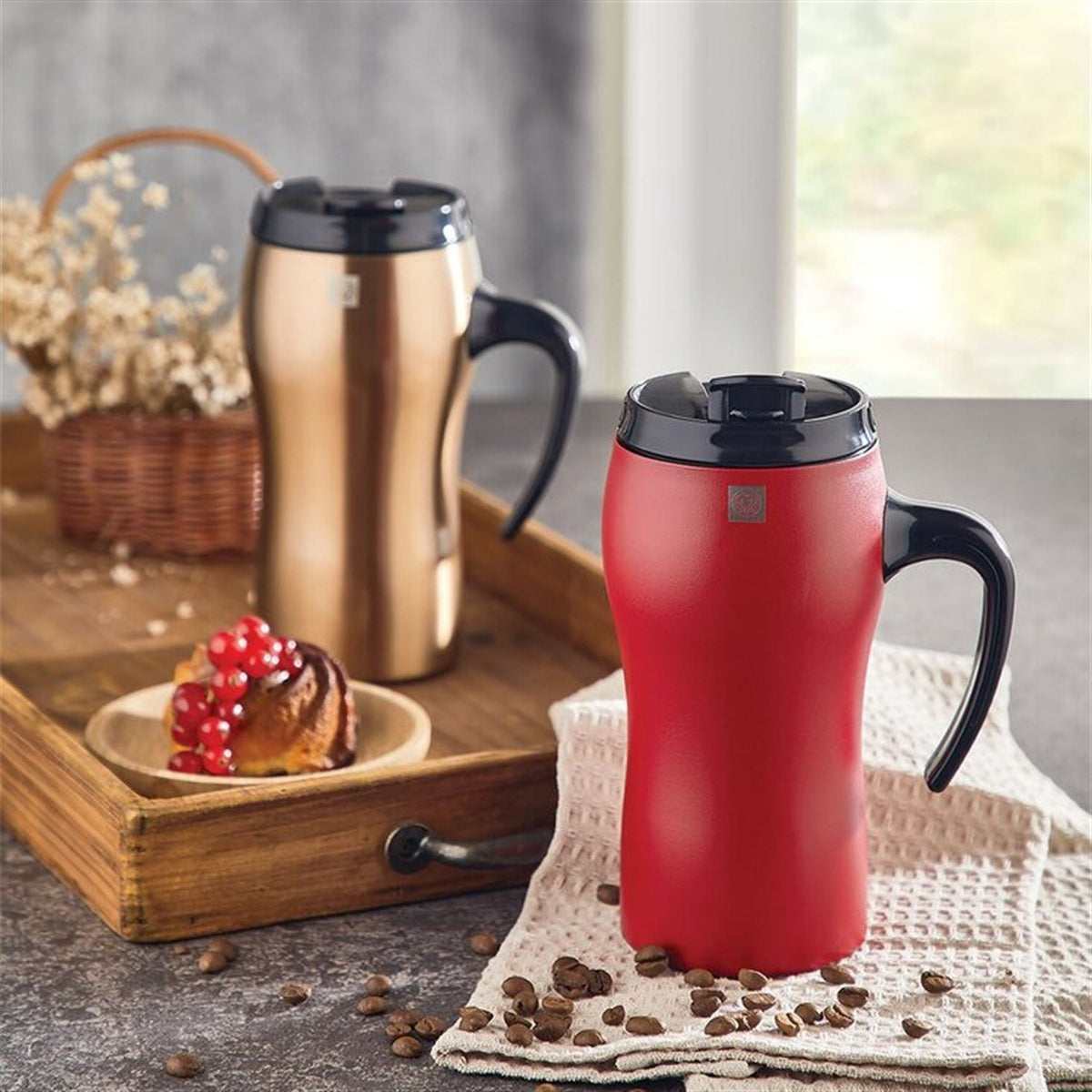 Korkmaz A759-03 Comfort Rosagold Mug