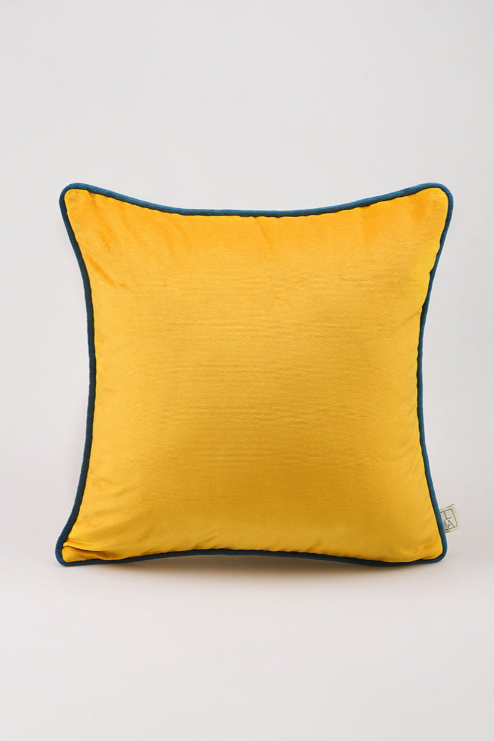 La Casa Antica-Mavi Kadife Yastık Kılıfı (50x50cm)-Yastık Kılıfı-1-fleurdirect.live