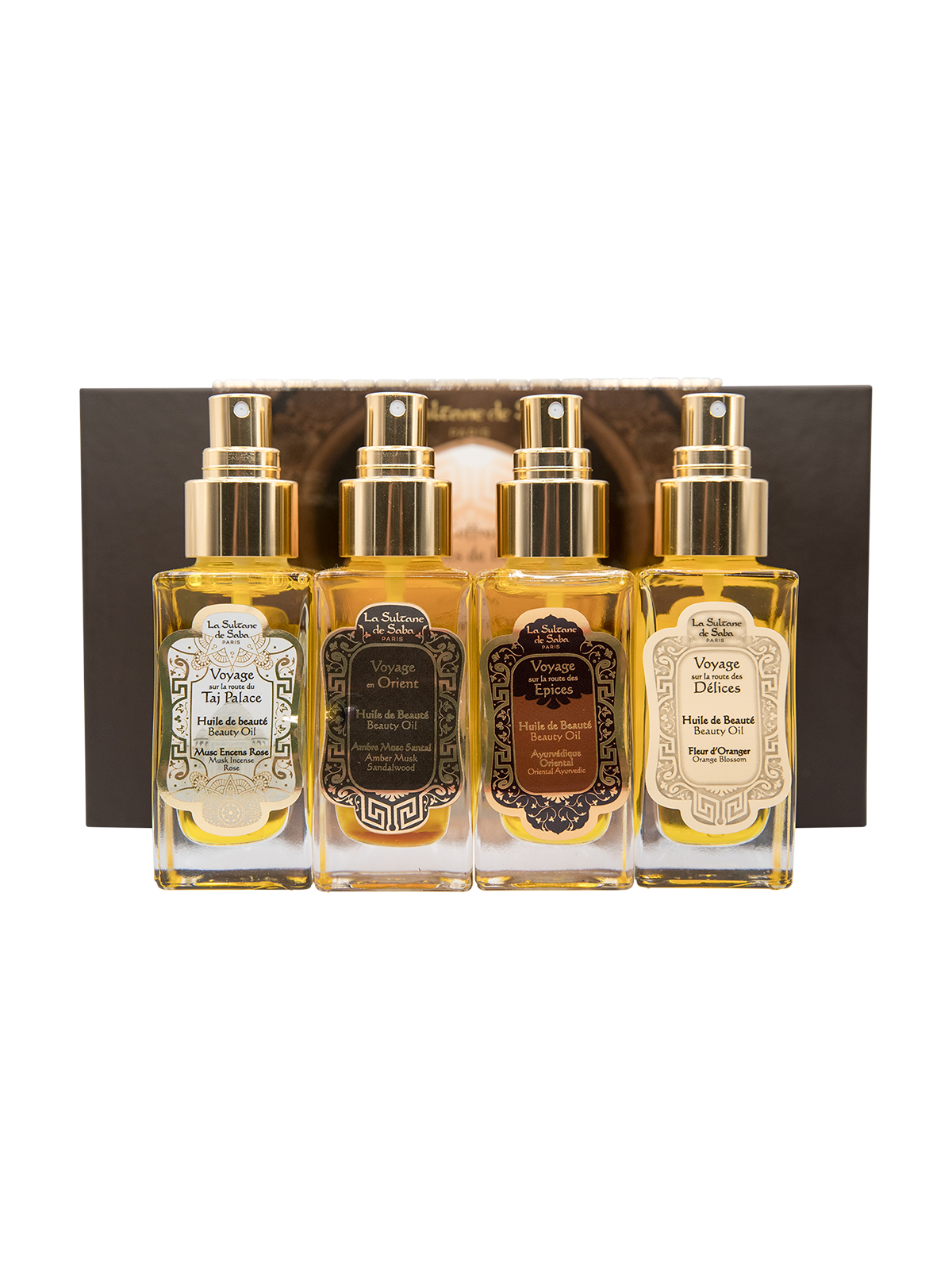 La Sultane De Saba-4 Beauty Oils Set-Vücut Yağı-1-fleurdirect.live