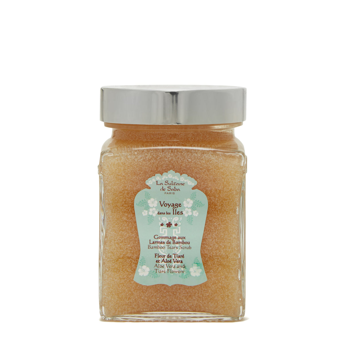 La Sultane De Saba-Bamboo Tears Scrub Aloe Vera And Tiare Flower - Tahiti-Peeling-1-fleurdirect.live