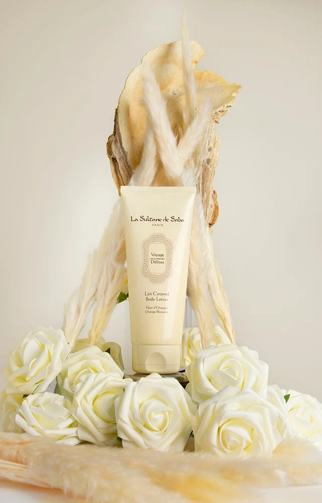 La Sultane De Saba-Body Lotion Orange Blossom - Delices-Vücut Losyonu-2-fleurdirect.live