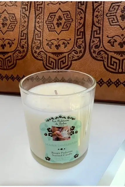 La Sultane De Saba-Candle Aloe Vera And Tiare Flower - Tahiti-Mum-1-fleurdirect.live