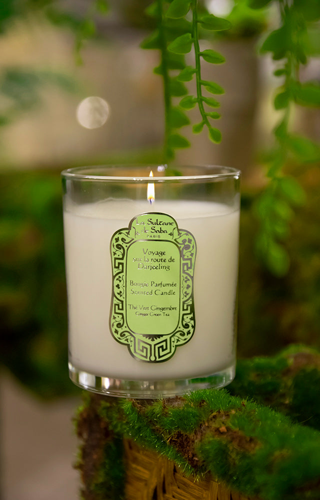 La Sultane De Saba-Candle Green Tea & Ginger - Darjeeling-Mum-1-fleurdirect.live