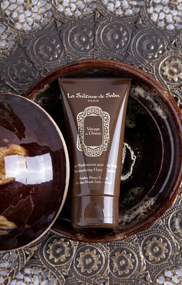 La Sultane De Saba-Hand Cream Amber Musk Sandalwood - Orient-El Kremi-2-fleurdirect.live
