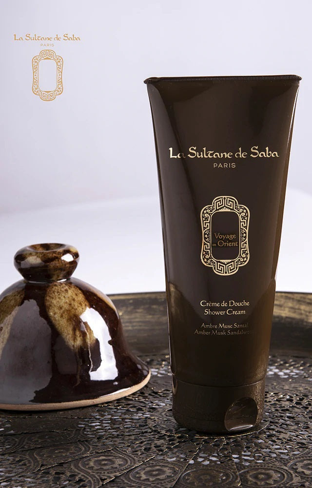 La Sultane De Saba-Shower Cream Amber Musk Sandalwood - Orient-Duş Jeli-2-fleurdirect.live