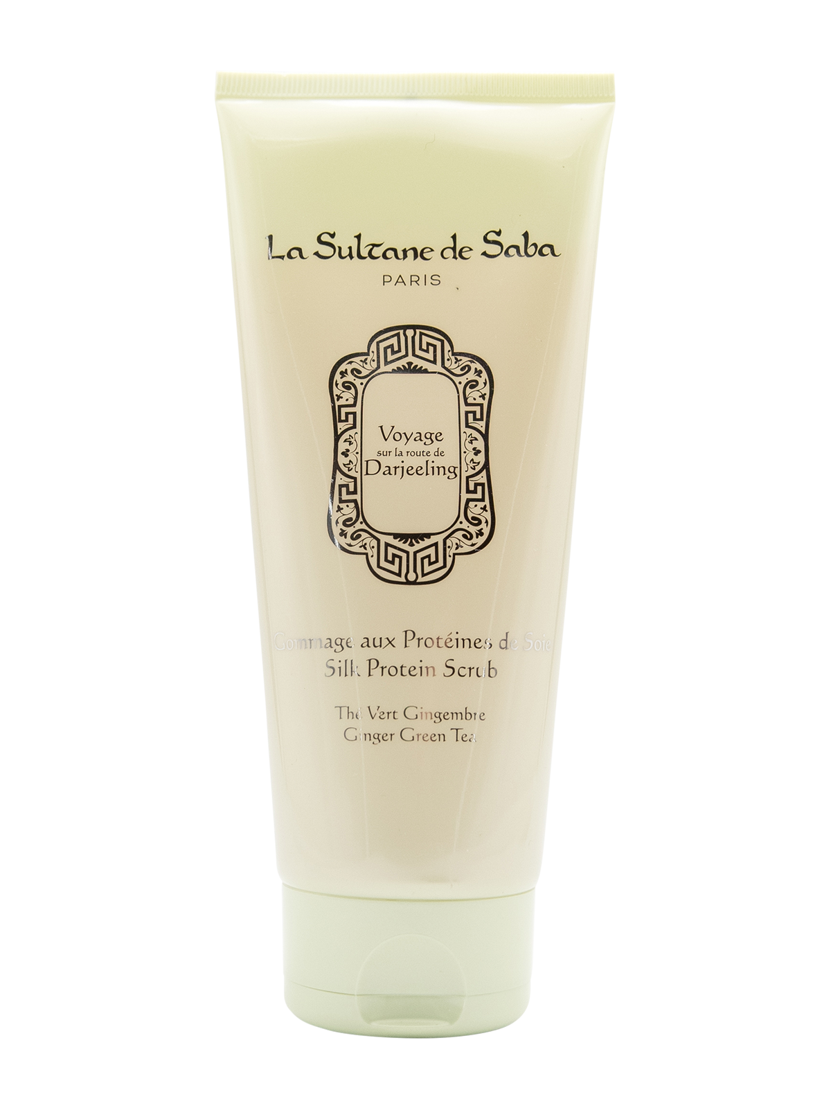 La Sultane De Saba-Silk Protein Scrub Green Tea & Ginger - Darjeeling-Peeling-1-fleurdirect.live