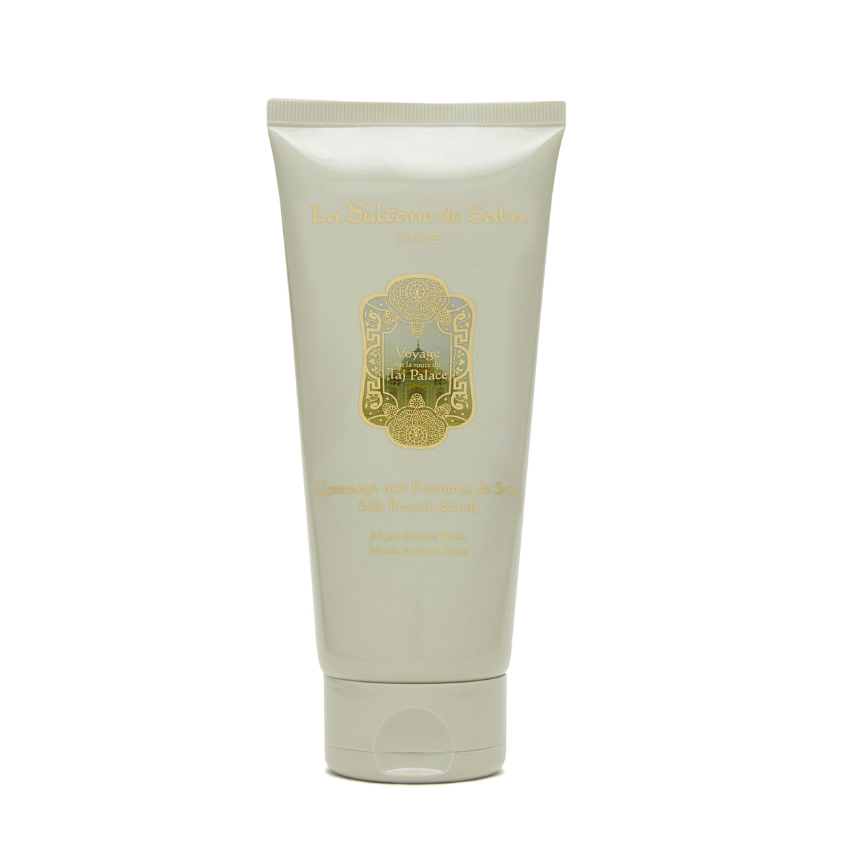La Sultane De Saba-Silk Protein Scrub Musk Incense Rose - Taj Palace-Peeling-1-fleurdirect.live