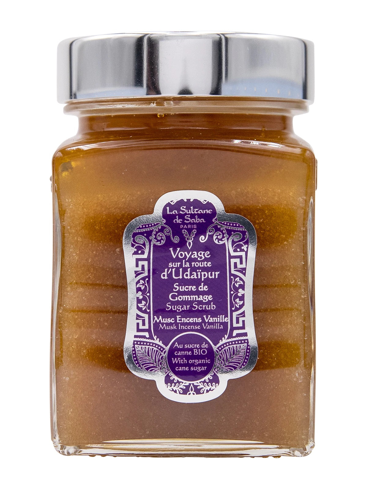 La Sultane De Saba-Sugar Scrub Musk Incense Vanilla - Udaipur-Peeling-1-fleurdirect.live