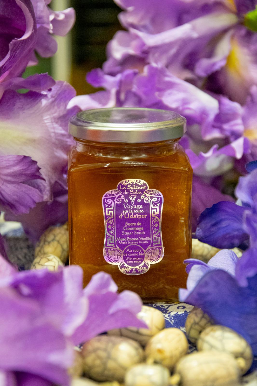 La Sultane De Saba-Sugar Scrub Musk Incense Vanilla - Udaipur-Peeling-2-fleurdirect.live