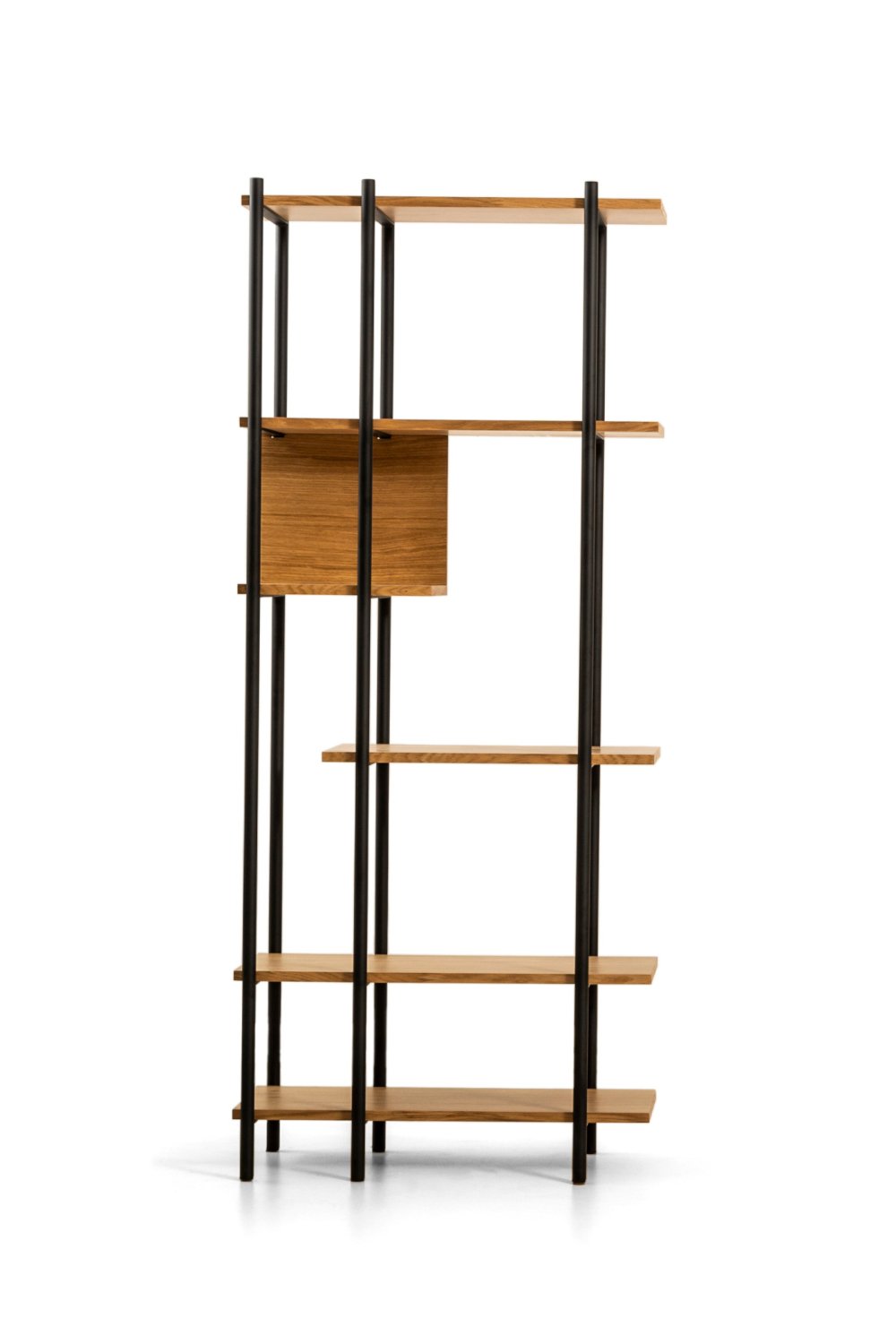 Lagoma-Harmonia Kitaplık Ahşap Raf Metal Çerçeve - 75 Cm-Ayna-1-fleurdirect.live