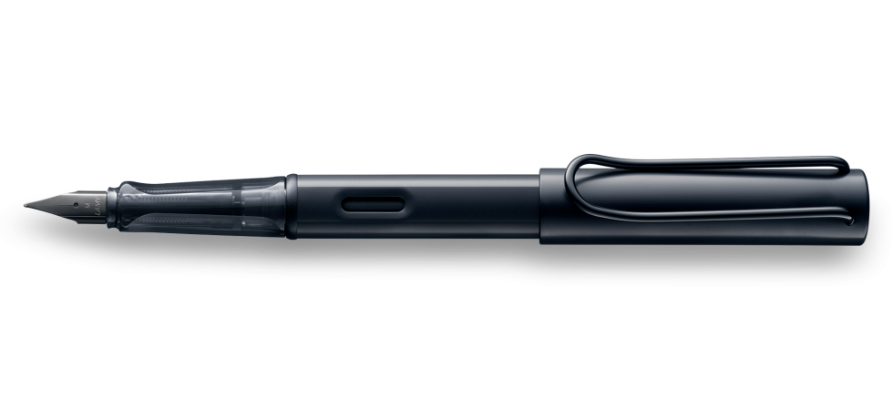 Lamy-Lamy Al Star Dolma Kalem Aluminyum M Uc Mat Siyah-Dolma Kalem-1-fleurdirect.live