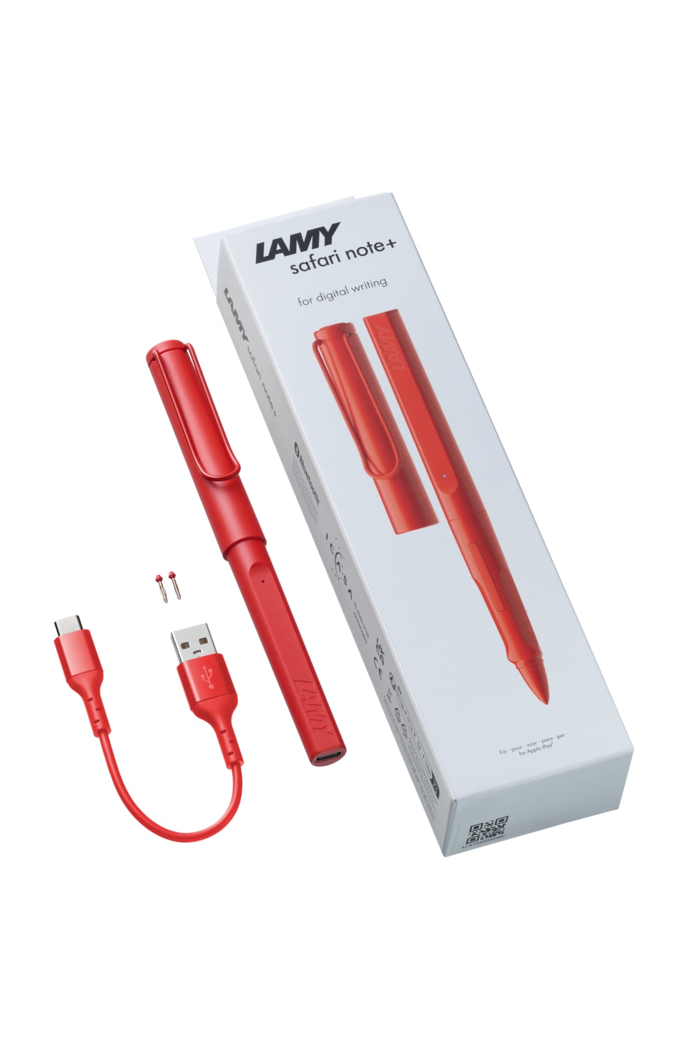 Lamy-Lamy Safari Note + Ipad Tablet Kalemi Kırmızı-Dijital Kalem-6-fleurdirect.live