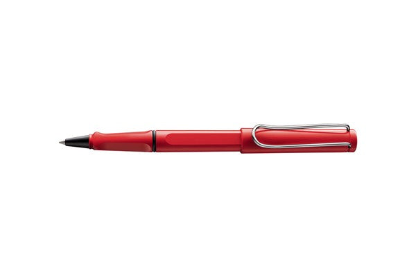 Lamy-Lamy Safari Roller Kalem Metal Klips Kirmizi-Roller Kalem-1-fleurdirect.live