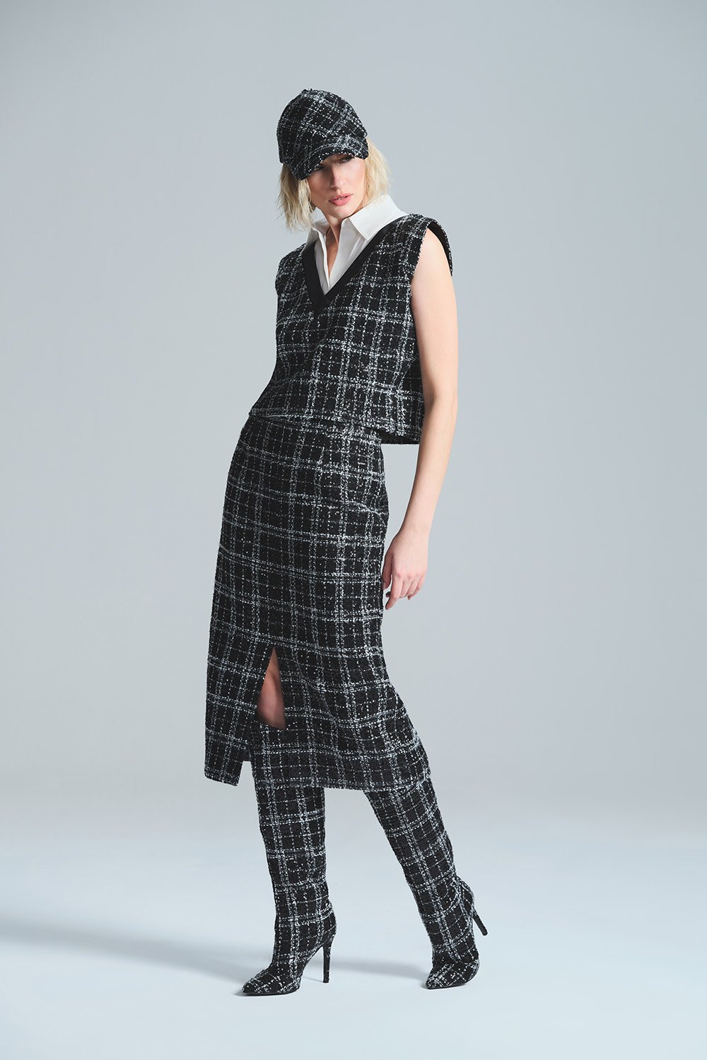 L'atelier Accract-Emily Si̇yah Tuni̇c-Top-1-fleurdirect.live