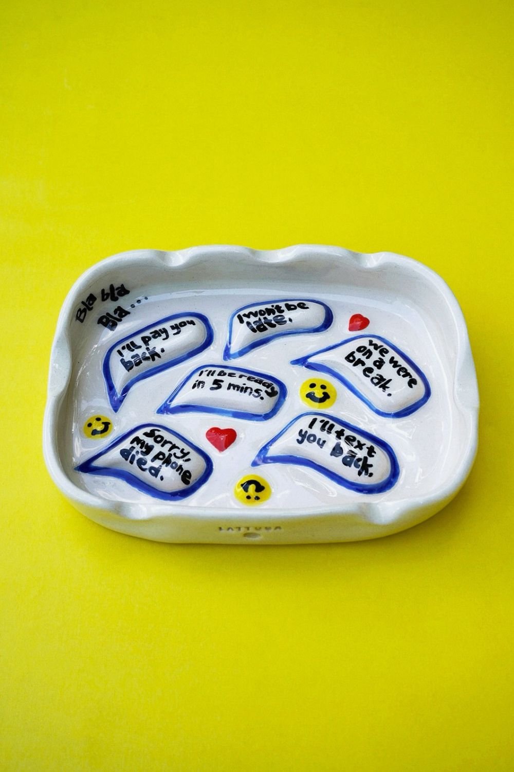 Lattuga Ceramics-Classic Lies Kül Tablası-Küllük-1-fleurdirect.live