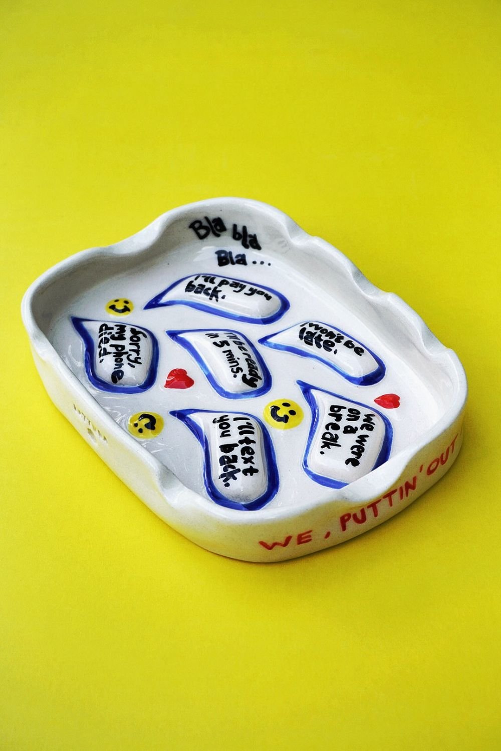 Lattuga Ceramics-Classic Lies Kül Tablası-Küllük-2-fleurdirect.live