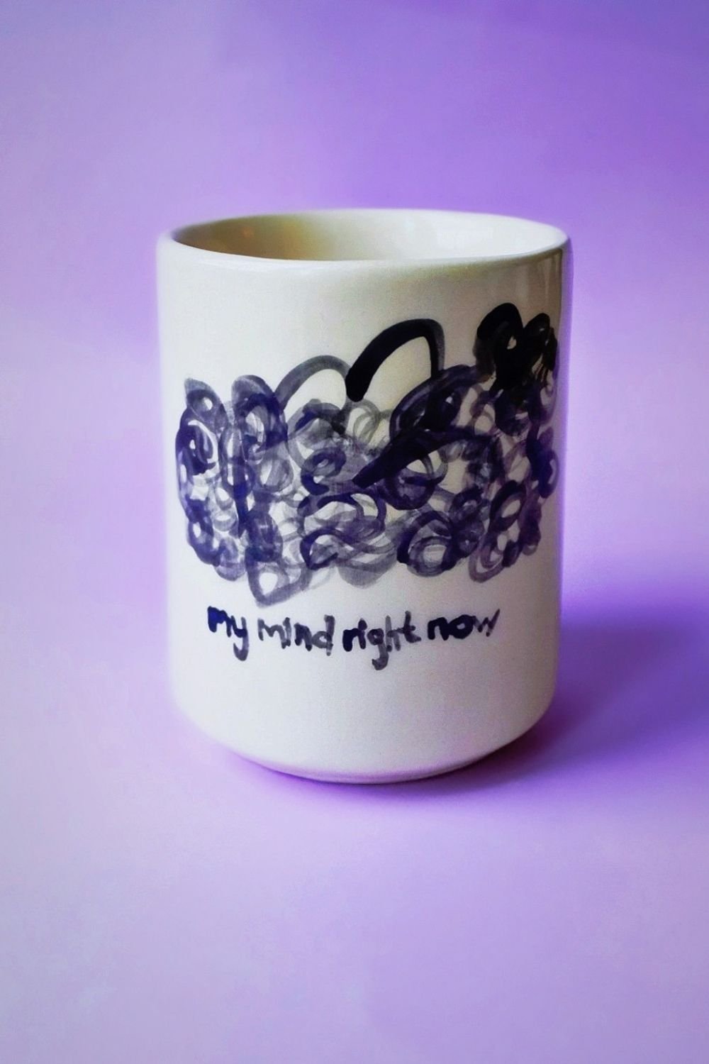Lattuga Ceramics-My Mind Right Now Kupa-Bardak-1-fleurdirect.live