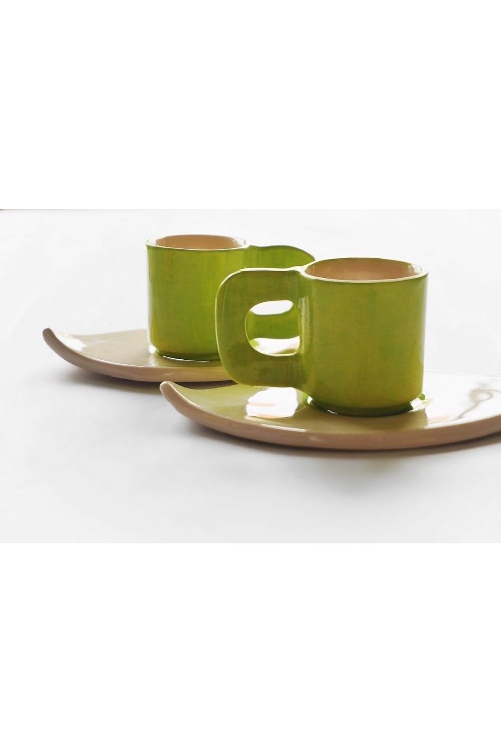 Lattuga Ceramics-Yeşil Göz Türk Kahvesi Fincanı-Bardak-3-fleurdirect.live