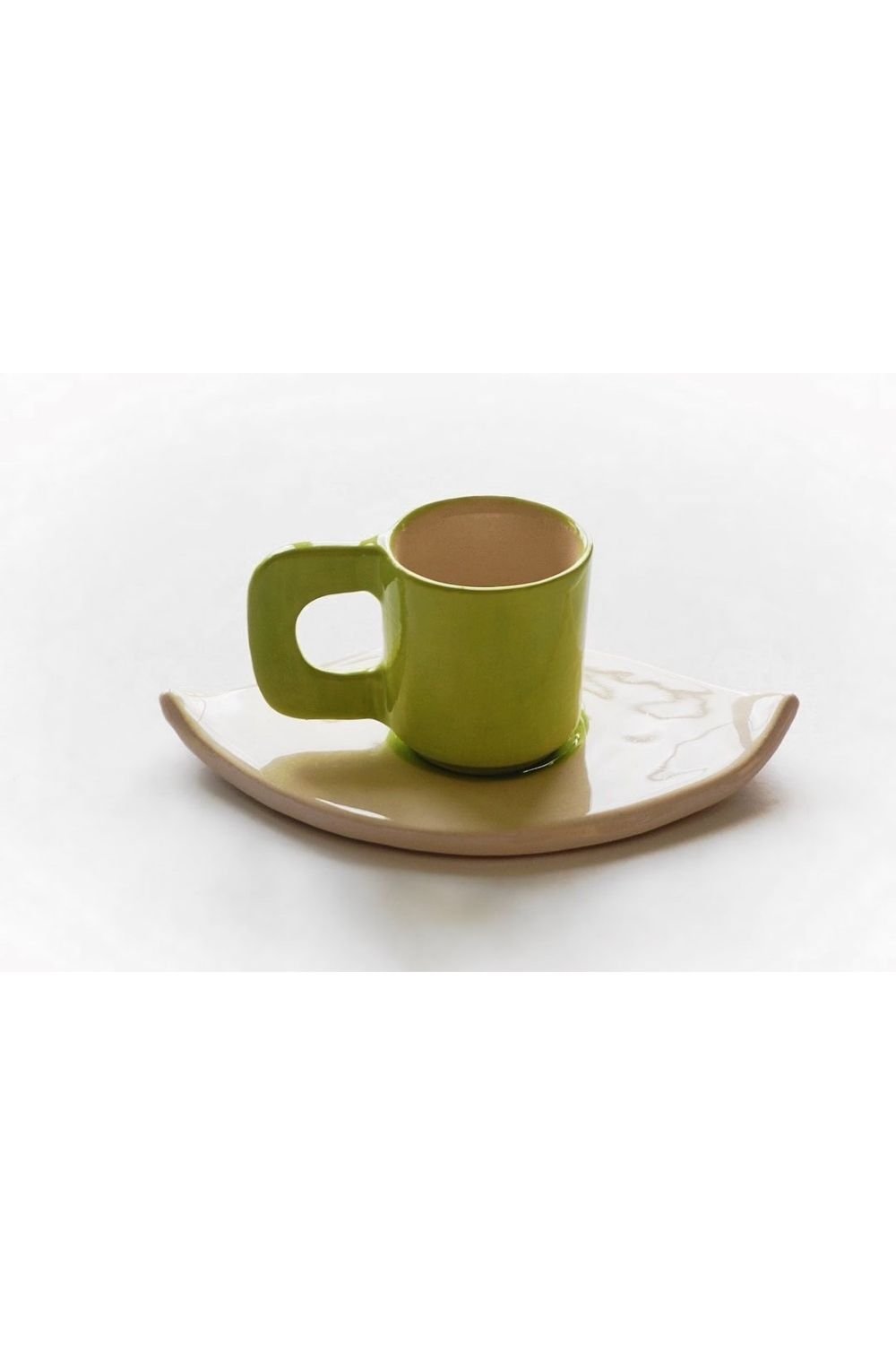 Lattuga Ceramics-Yeşil Göz Türk Kahvesi Fincanı-Bardak-4-fleurdirect.live