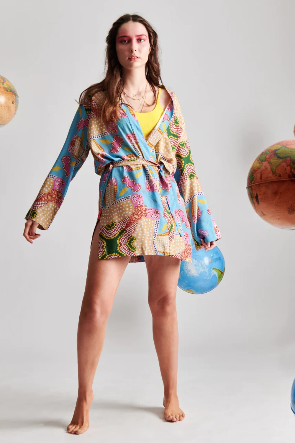 Le-Monade Dreams-SANGRIA Kimono-Sabahlık-5-fleurdirect.live