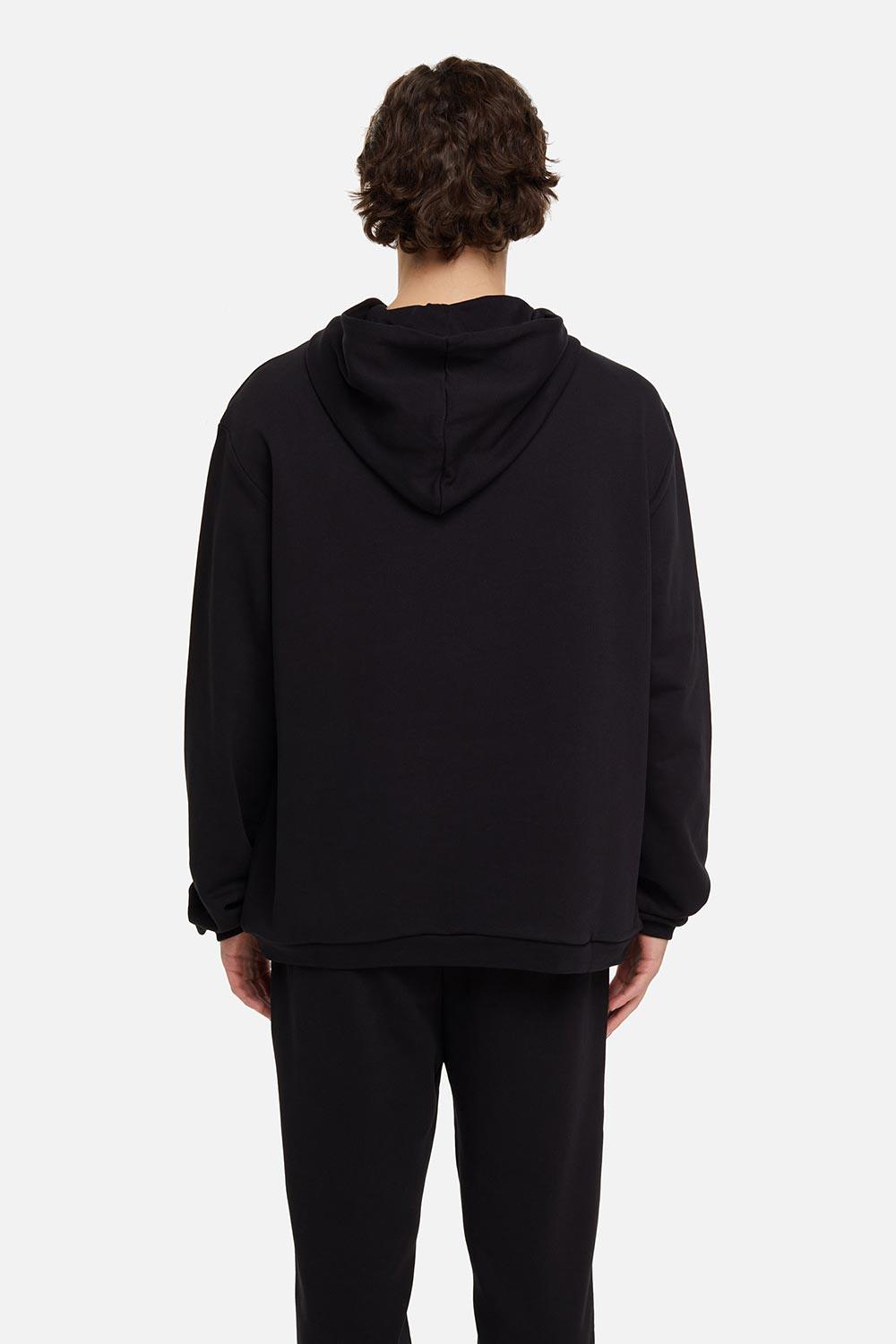 Les Benjamins-Hoodie 001 - Black-Sweatshirts & Hoodies-2-fleurdirect.live