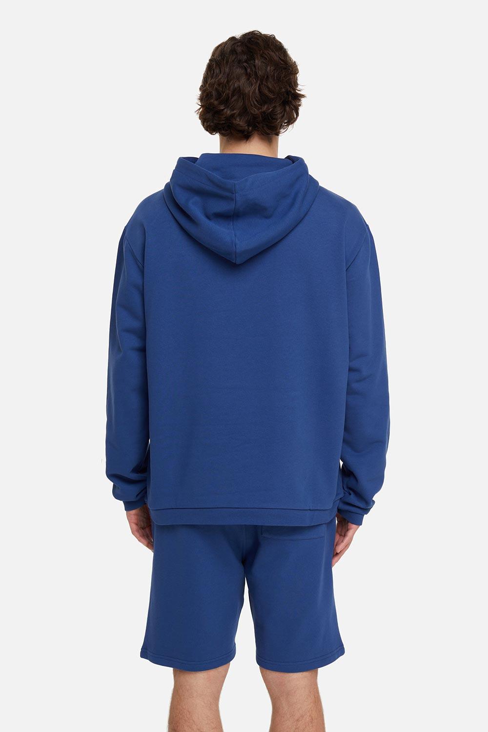 Les Benjamins-Hoodie 002 - Navy-Sweatshirts & Hoodies-4-fleurdirect.live