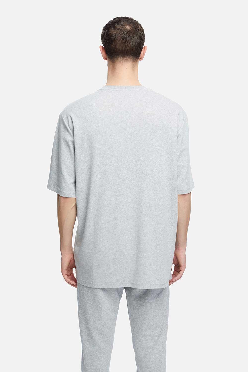 Les Benjamins-Men Oversized Tee 003 - Light Grey-T-Shirts-2-fleurdirect.live