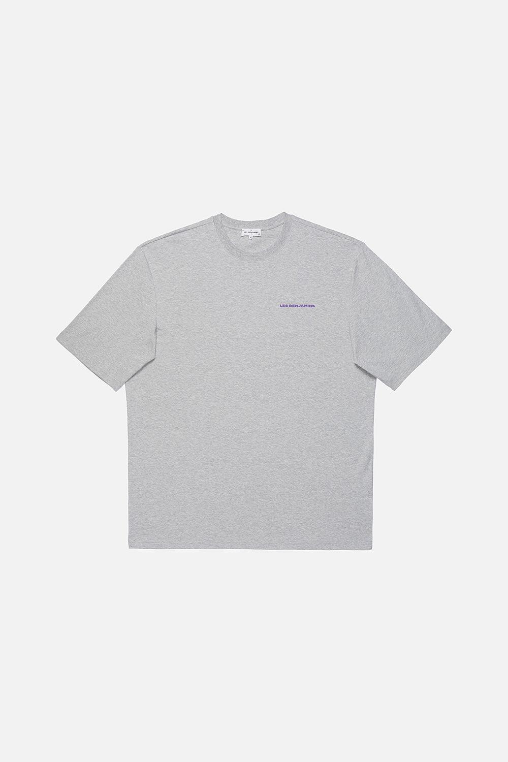 Les Benjamins-Men Oversized Tee 003 - Light Grey-T-Shirts-3-fleurdirect.live