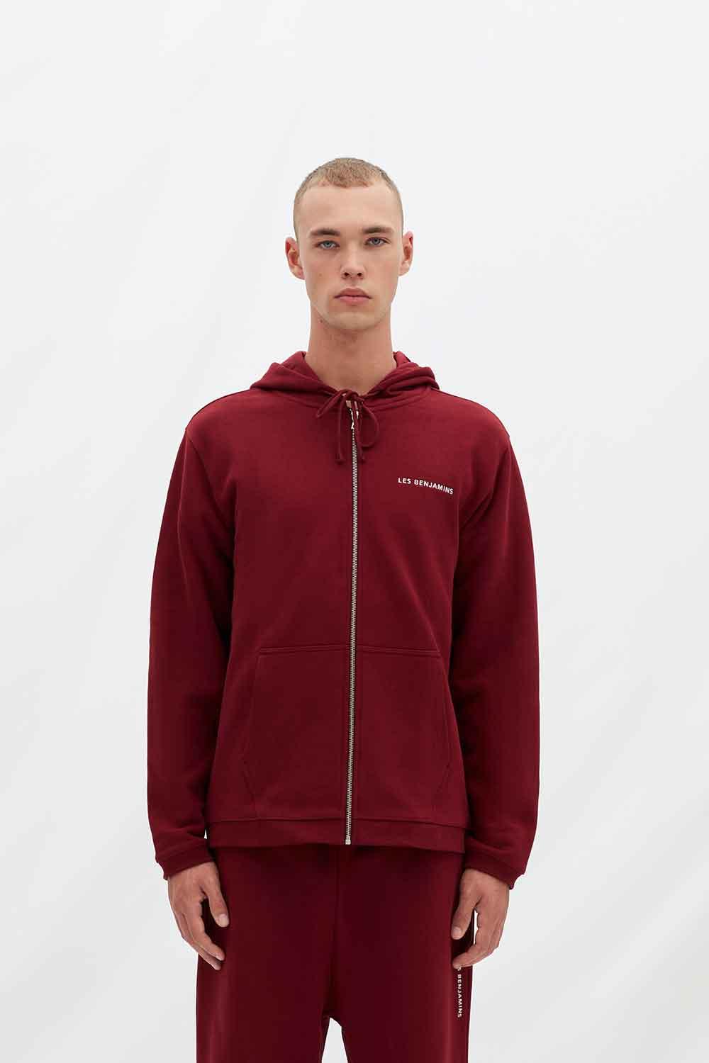 Les Benjamins-Men's Zip Hoodie 301-Sweatshirts & Hoodies-1-fleurdirect.live