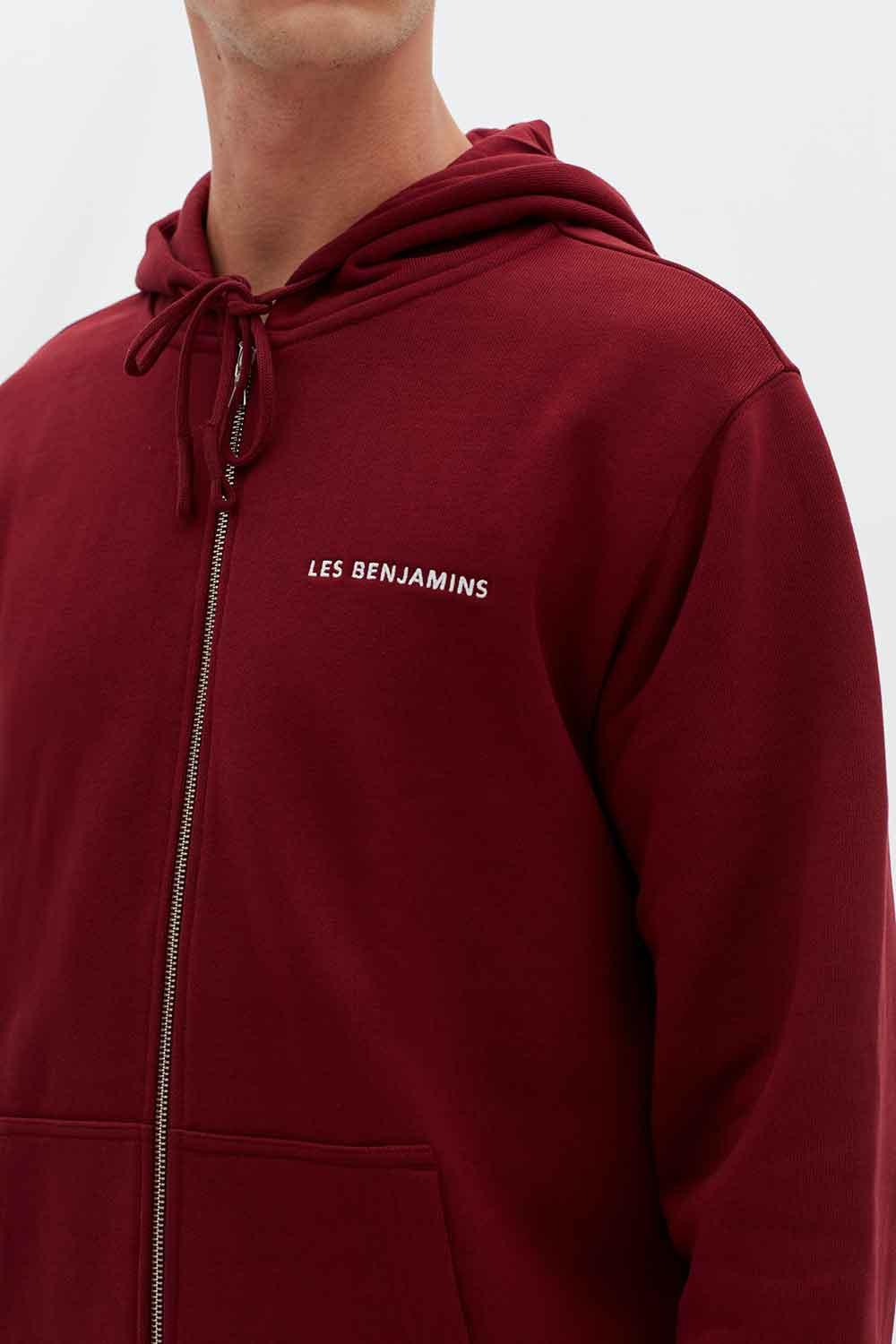 Les Benjamins-Men's Zip Hoodie 301-Sweatshirts & Hoodies-4-fleurdirect.live