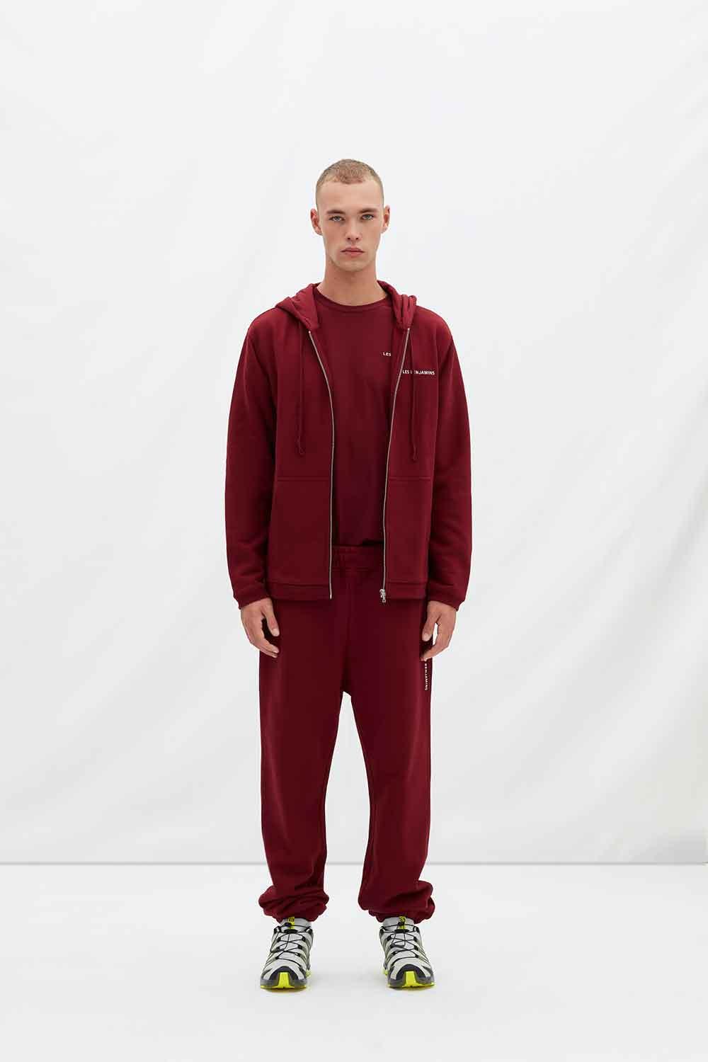 Les Benjamins-Men's Zip Hoodie 301-Sweatshirts & Hoodies-5-fleurdirect.live