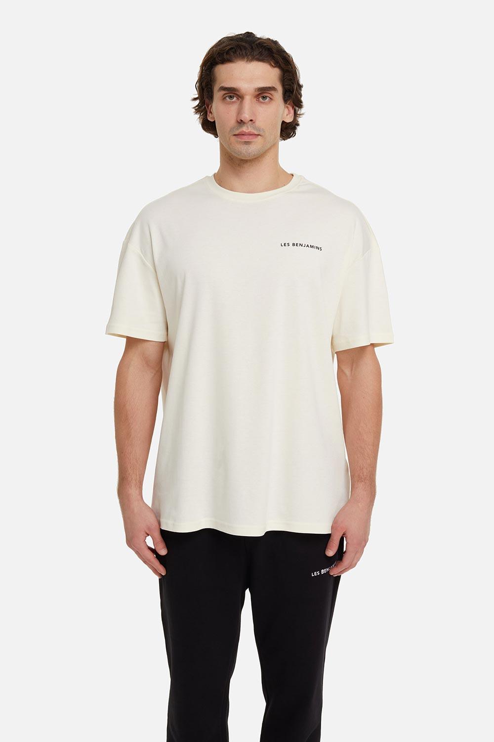 Les Benjamins-Oversized Tee 004 - Off White-T-Shirts-1-fleurdirect.live
