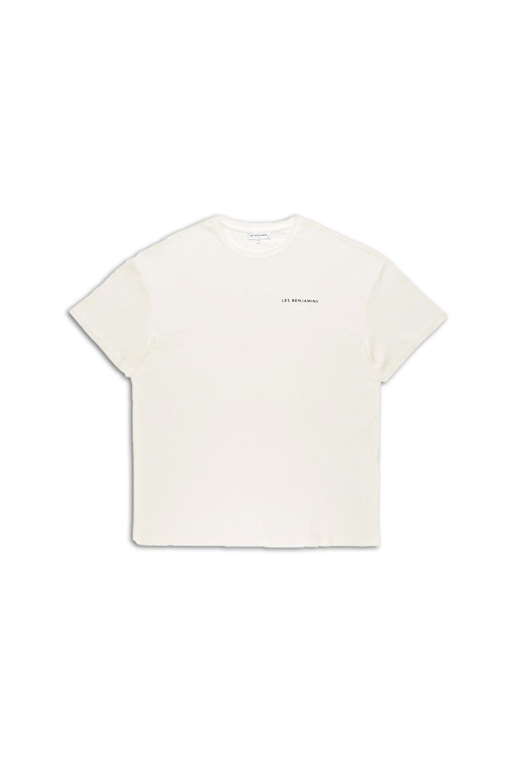 Les Benjamins-Oversized Tee 004 - Off White-T-Shirts-2-fleurdirect.live