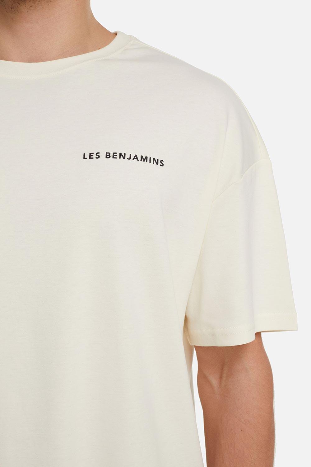 Les Benjamins-Oversized Tee 004 - Off White-T-Shirts-4-fleurdirect.live