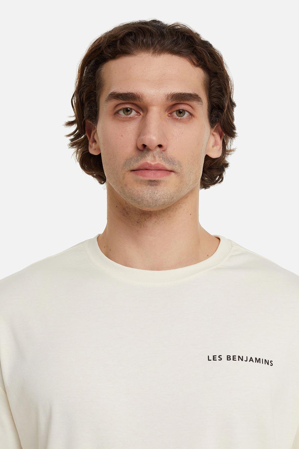 Les Benjamins-Oversized Tee 004 - Off White-T-Shirts-5-fleurdirect.live
