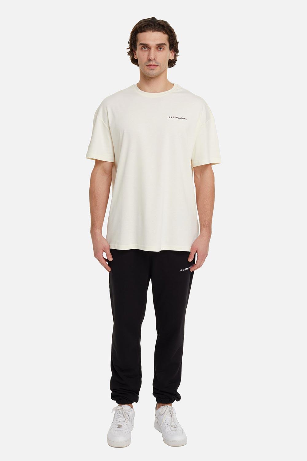 Les Benjamins-Oversized Tee 004 - Off White-T-Shirts-6-fleurdirect.live