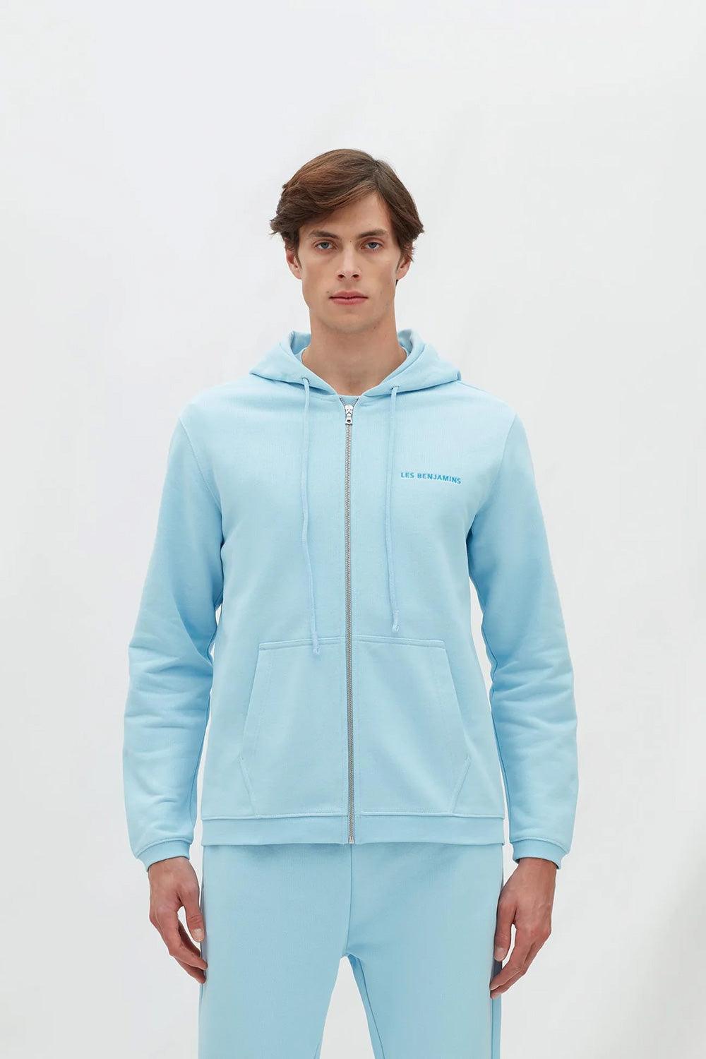 Les Benjamins-Zip Hoodie 303-Sweatshirts & Hoodies-1-fleurdirect.live