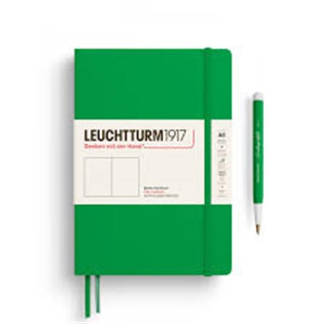 Leuchtturm 1917-2025 Colors Orta Boy (A5), Sert Kapak, 251 Sayfa, Çizgisiz Defter Spring Leaf 372192-Defter-1-fleurdirect.live