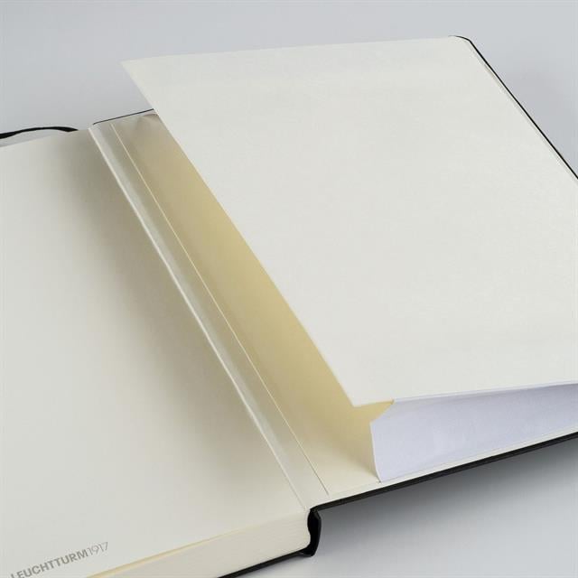 Leuchtturm 1917-2025 Colors Orta Boy (A5), Sert Kapak, 251 Sayfa, Kareli Defter Dusty Rose 372187-Defter-3-fleurdirect.live