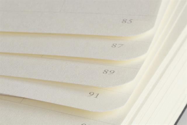 Leuchtturm 1917-2025 Colors Orta Boy (A5), Sert Kapak, 251 Sayfa, Kareli Defter Dusty Rose 372187-Defter-6-fleurdirect.live