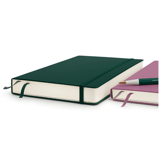 Leuchtturm 1917-Leuchtturm1917 Not Defteri Orta Boy (A5), Sert Kapak, 411 Numaralandırılmış Sayfa, Noktalı,Dusty Rose 372922-Noktalı-5-fleurdirect.live