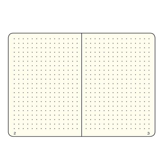 Leuchtturm 1917-Medium(a5) Sert Kapak, 251 Numaralandırılmış Noktalı Sayfa Defter Navy 342925-Defter-2-fleurdirect.live