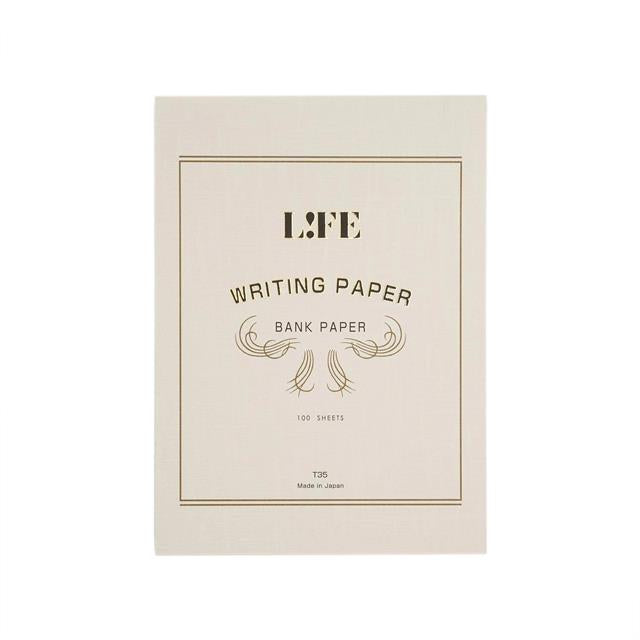 Life-Life Bank Paper çizgisiz Bloknot A4 Beyaz 100 Sayfa-Çizgisiz (Düz)-1-fleurdirect.live
