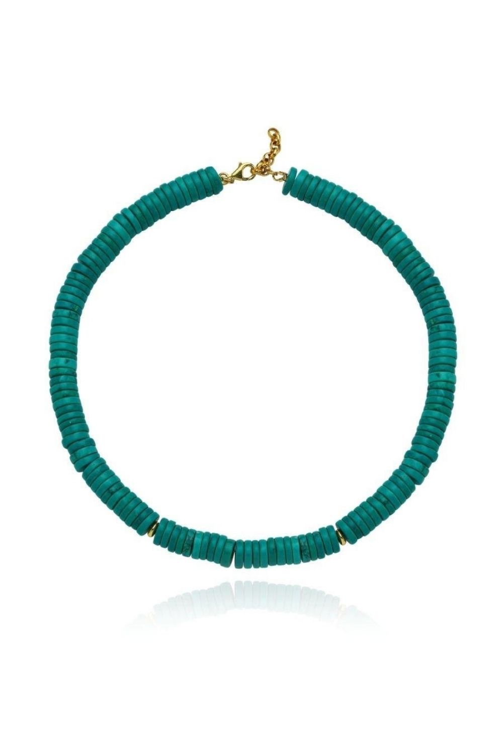 Linya Jewellery-Bono Turkuaz Büyük Kolye-Kolye-1-fleurdirect.live