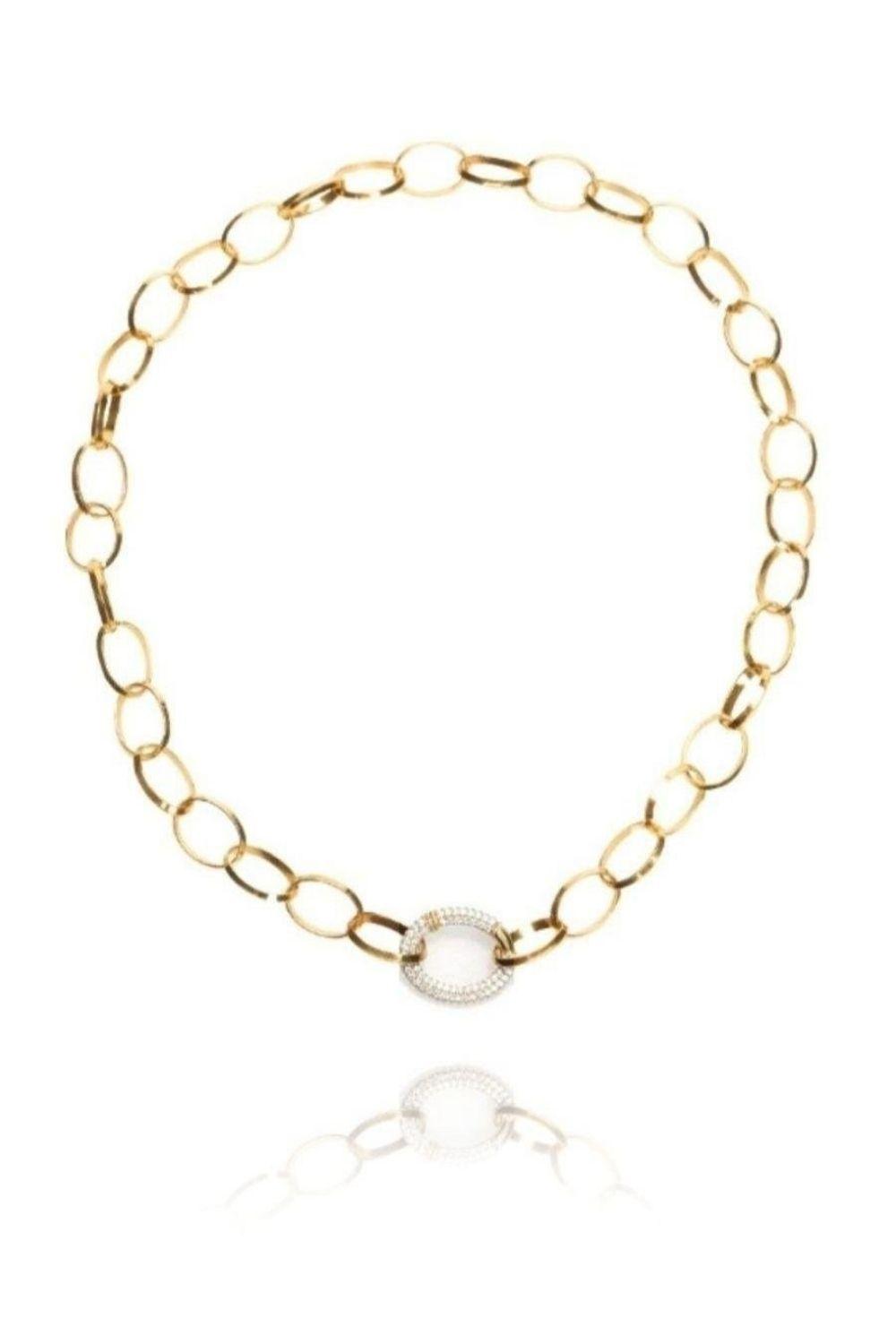 Linya Jewellery-Cara Zincir Kolye-Kolye-1-fleurdirect.live