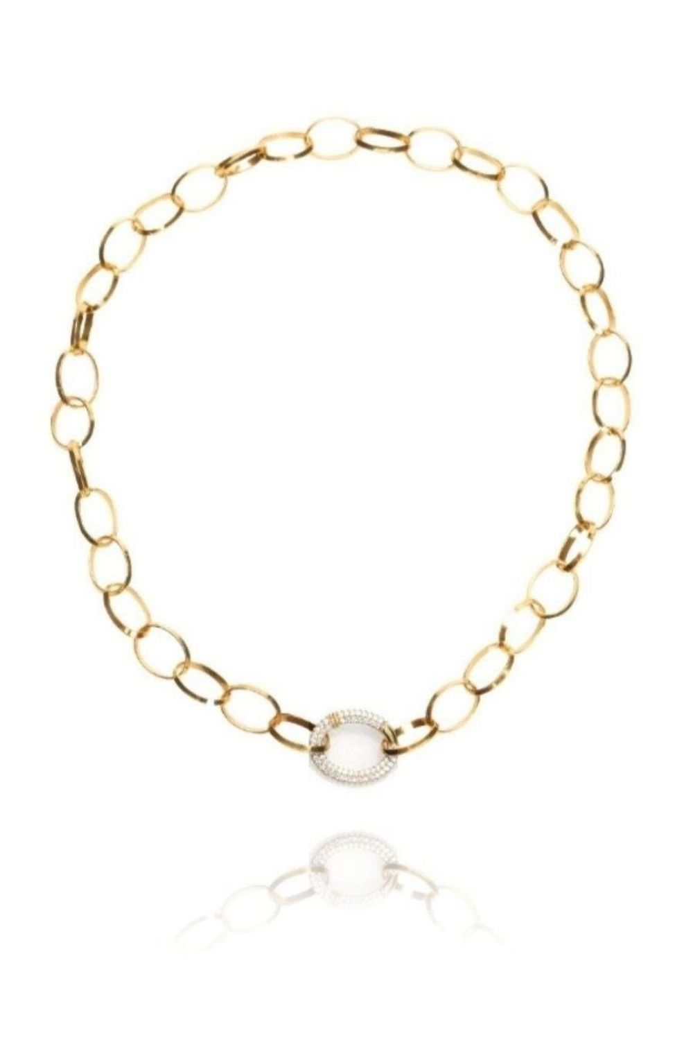 Linya Jewellery-Cara Zincir Kolye-Kolye-4-fleurdirect.live