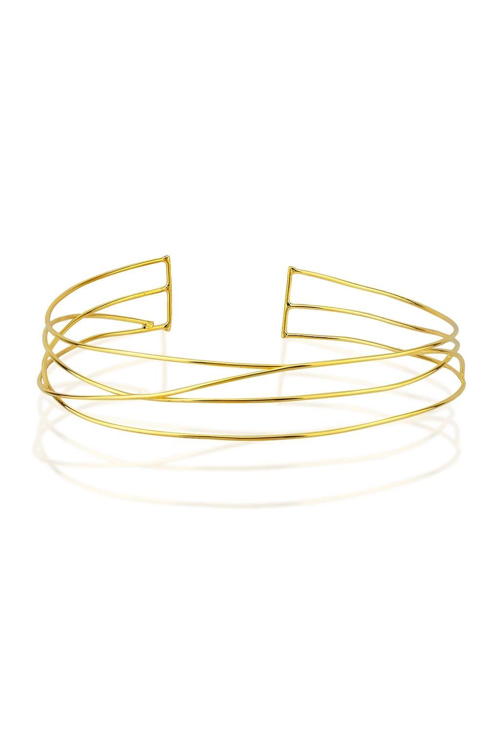 Linya Jewellery-Geo Choker-Kolye-1-fleurdirect.live
