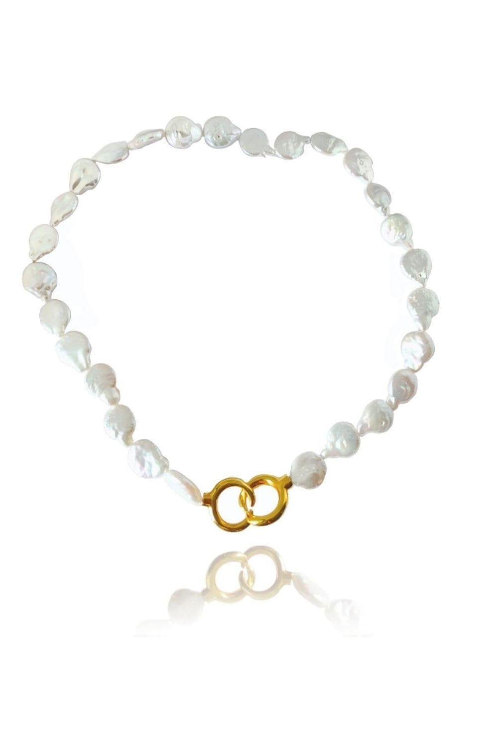 Linya Jewellery-Hely Kilitli İnci Kolye-Kolye-1-fleurdirect.live